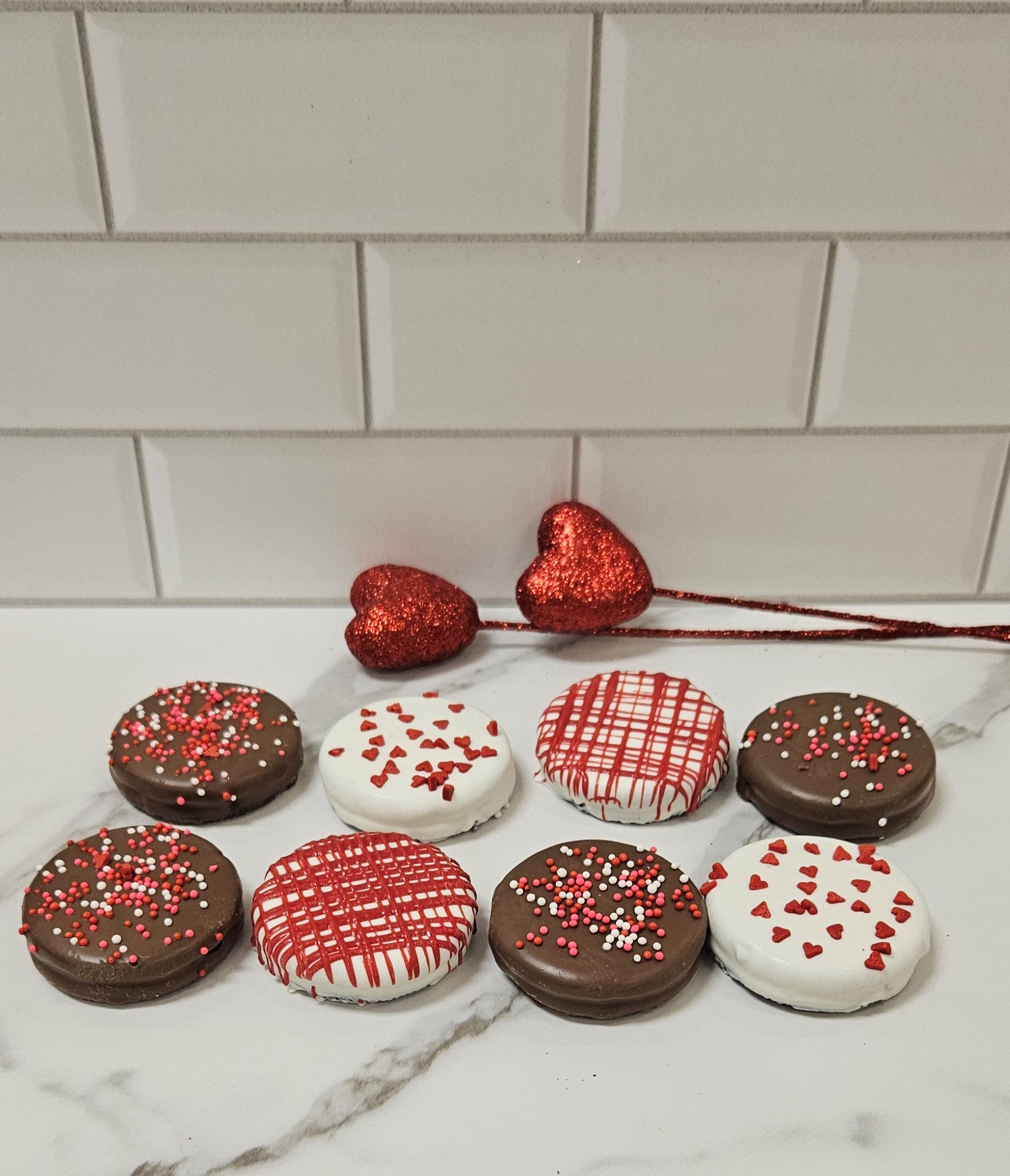 Valetine's Day Oreos