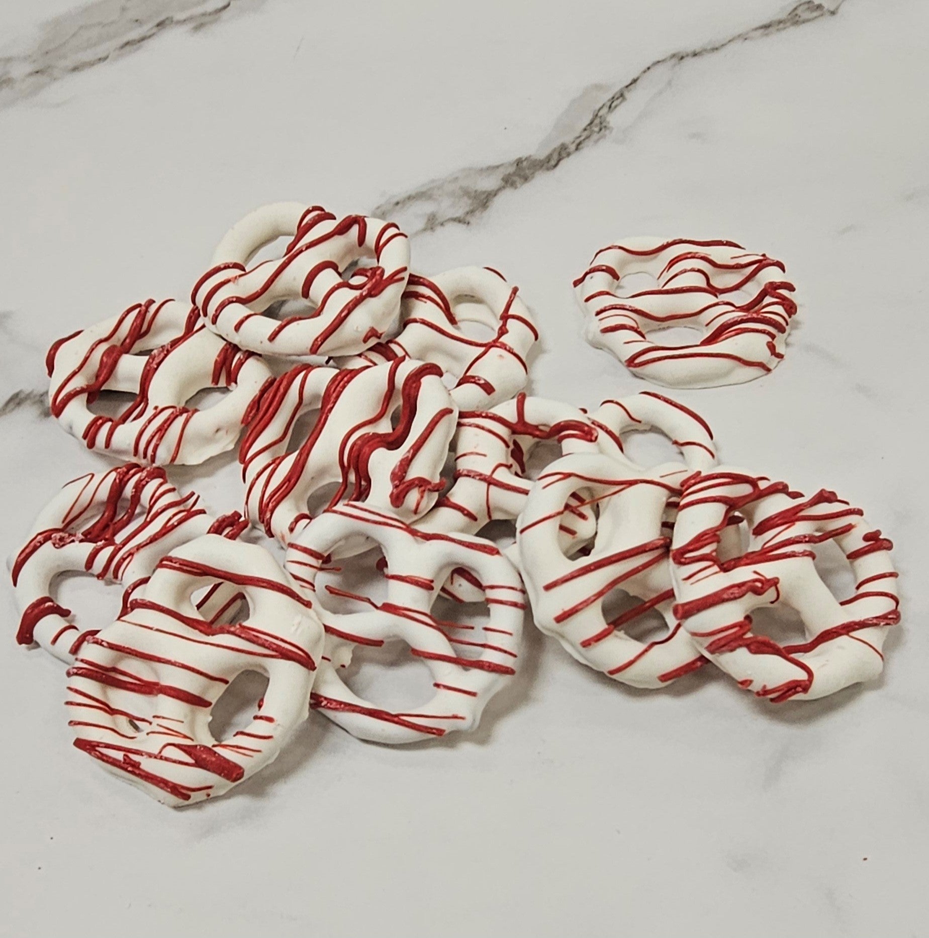 Chocolate Covered Pretzels - Holiday (8) OR (12)